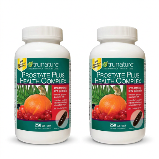 trunature Prostate Plus Health Complex – Men's Health Dietary Supplement (pack of 2)