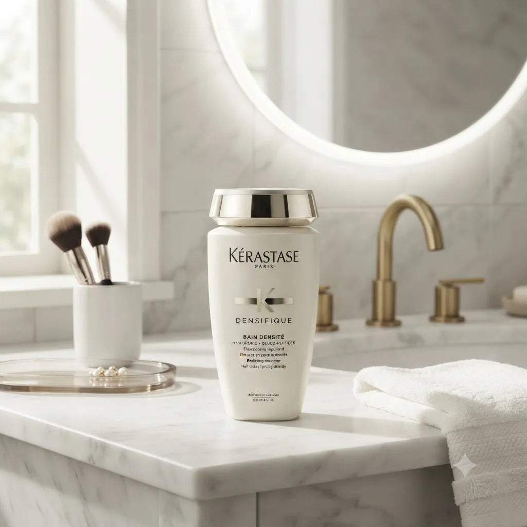 Kérastase Densifique Bain Densite Thickening Shampoo for Thinning Fine Hair, 250 ml