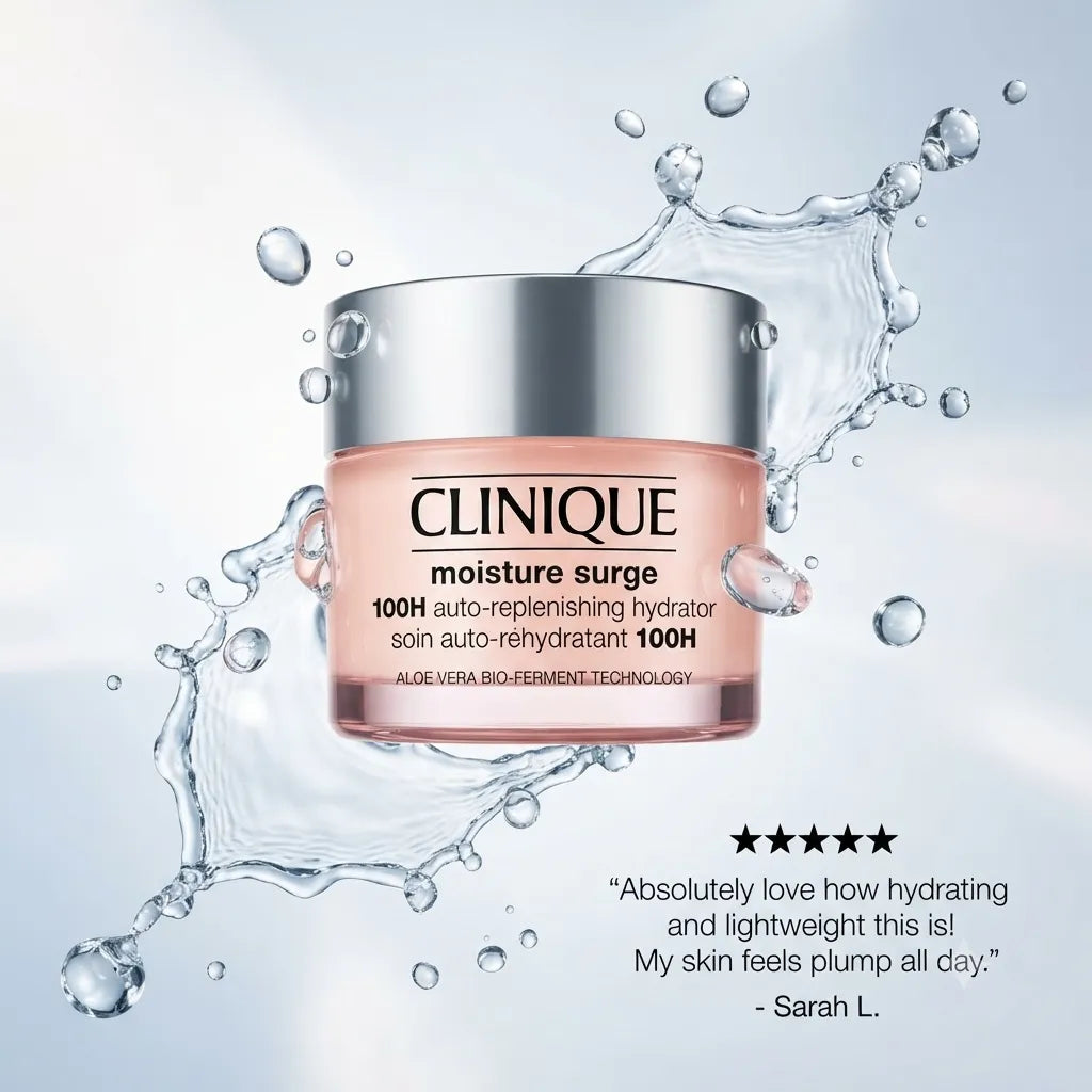 Clinique Moisture Surge 100H Auto Replenishing Hydrator, Oil Free Gel Cream
