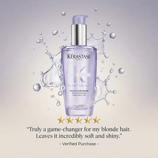 Kérastase Blond Absolu Cicaextreme Strengthening Hair Oil for Bleached Blonde Hair, 100 ml