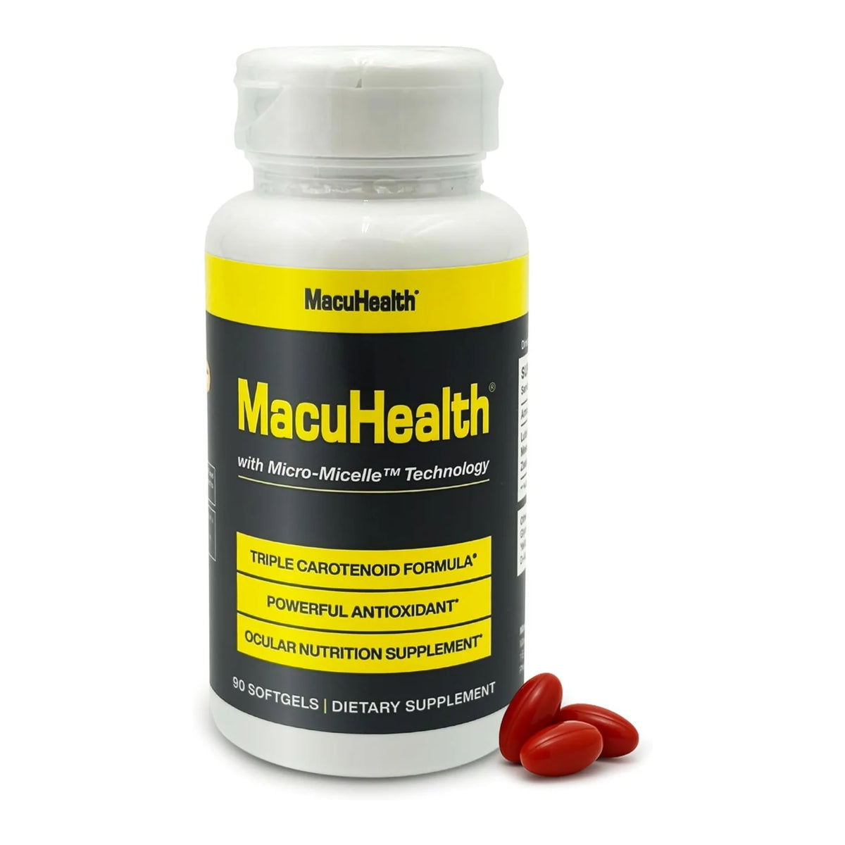 MacuHealth Triple Carotenoid Formula with Micro