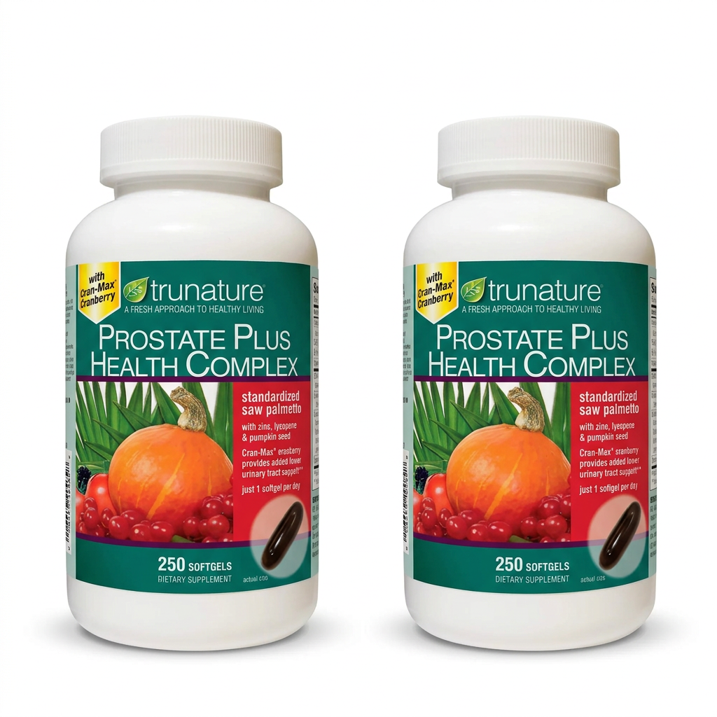 trunature Prostate Plus Health Complex – Men's Health Dietary Supplement (pack of 2)