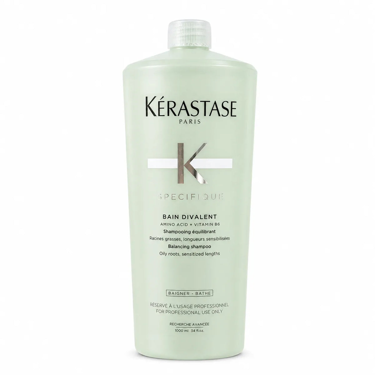Kérastase Specifique Bain Divalent Balancing Shampoo for Oily Roots, 1000 ml