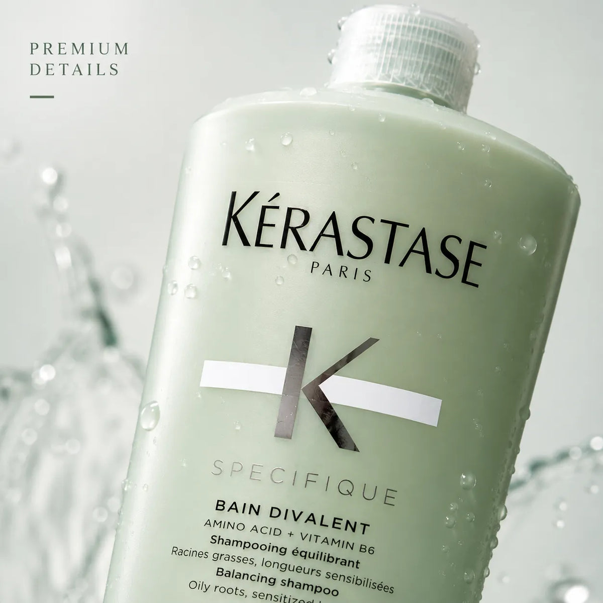 Kérastase Specifique Bain Divalent Balancing Shampoo for Oily Roots, 1000 ml